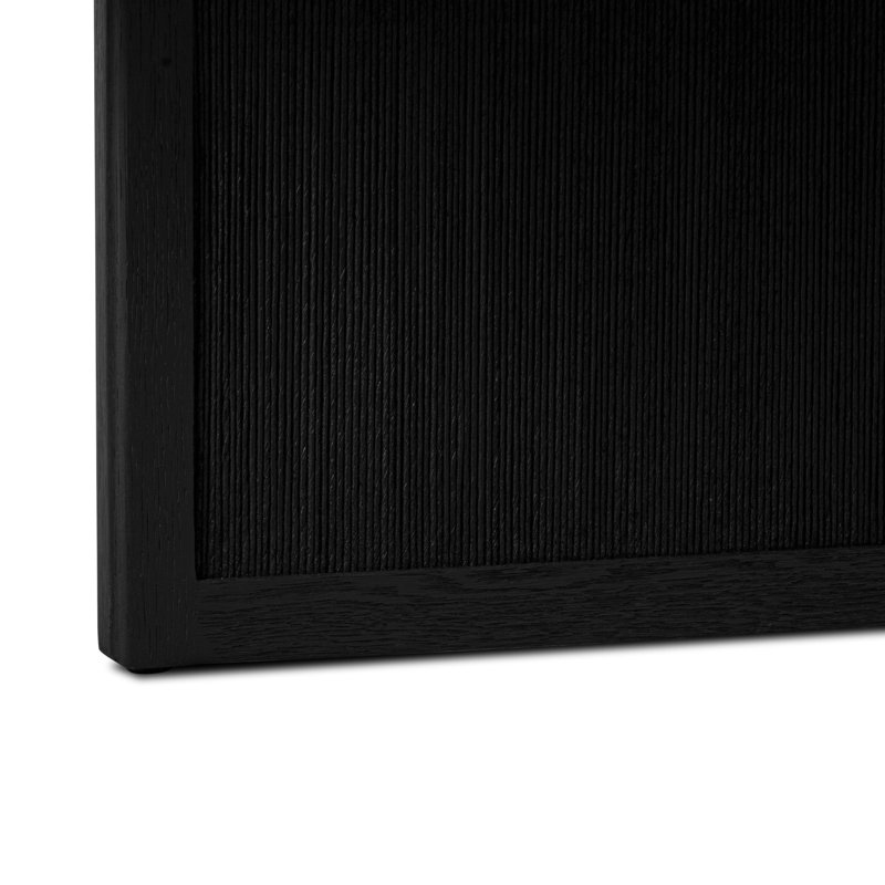 Rosenell Round Coffee Table, Black