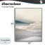 Estampe numérique paysage montagneux vanille, design par Gemma Bardot-383142664-383142665
