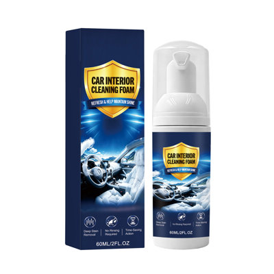 Mousse nettoyante pour l'intérieur de la voiture 60 ML