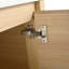 Meuble-lavabo mural 30 po avec lavabo d'art en céramique et 2 portes à fermeture en douceur, emballage KD, contreplaqué-125514784-125514783