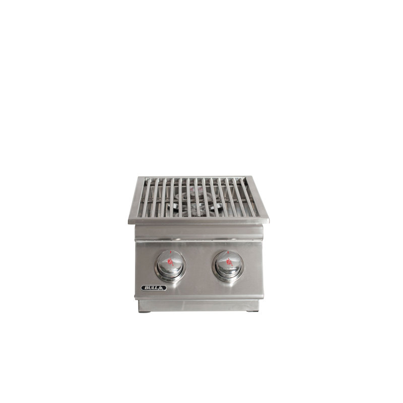 Bull 22,000 BTU Stainless Steel Double Side Burner