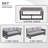 Nazime Wicker 6 - Person Patio Conversation Set with Cushions-552566146