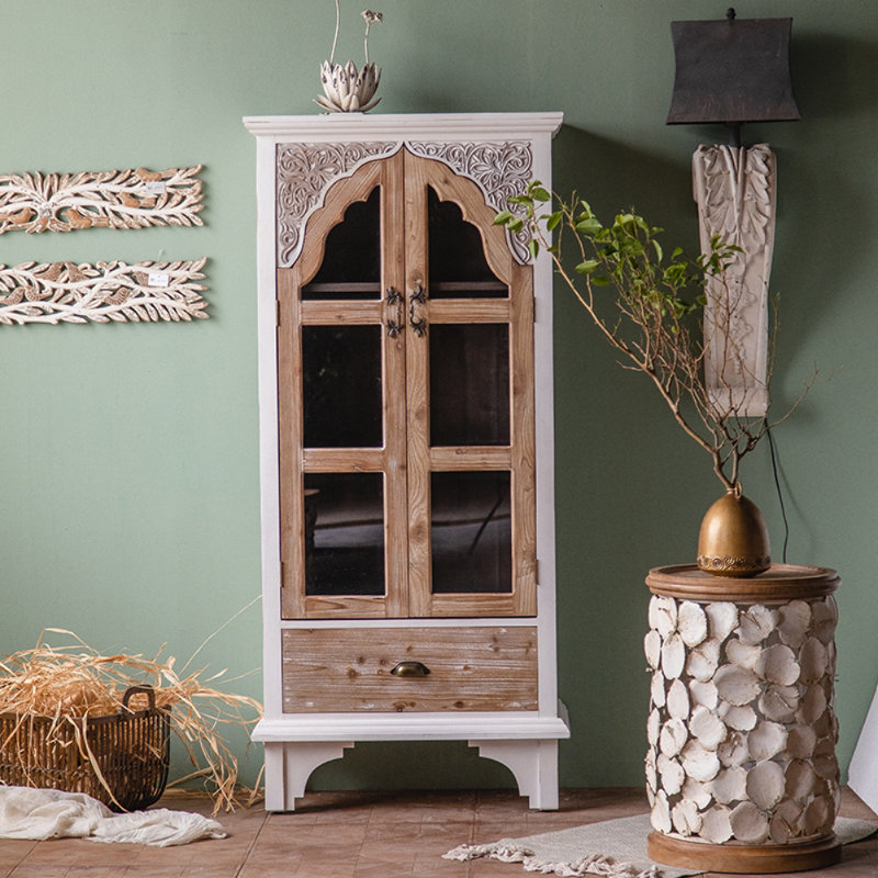 American Retro Storage Display Cabinet