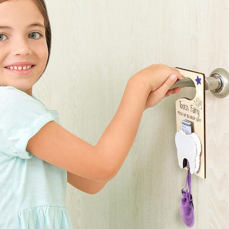 Porte-fée pour dents, Mauve
