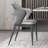 Modern Gray Microlite Rectangular Dining Table Sets-104470473