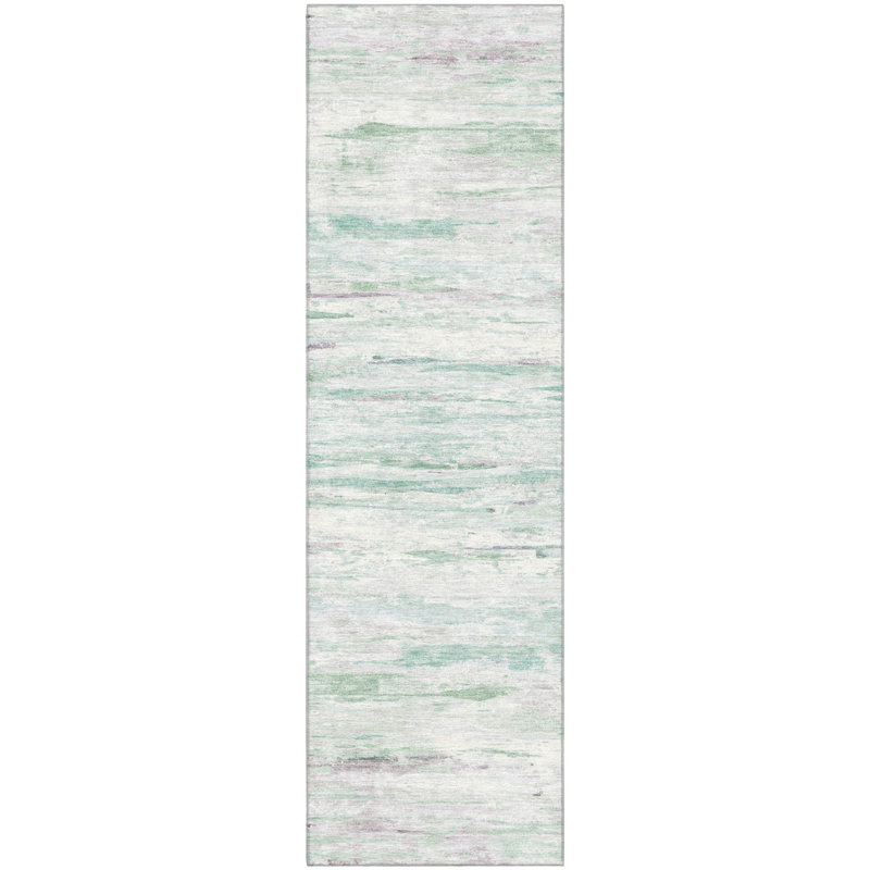 Premium Machine Washable Mundell Abstract Rug, Runner 2'3" x 7'6"