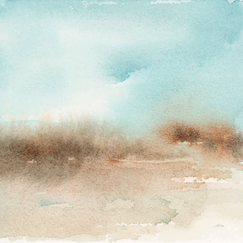 Desert Landscape II Crop by Katrina Pete - Painting Print, 76 cm H x 51 cm W, Wrapped Canvas