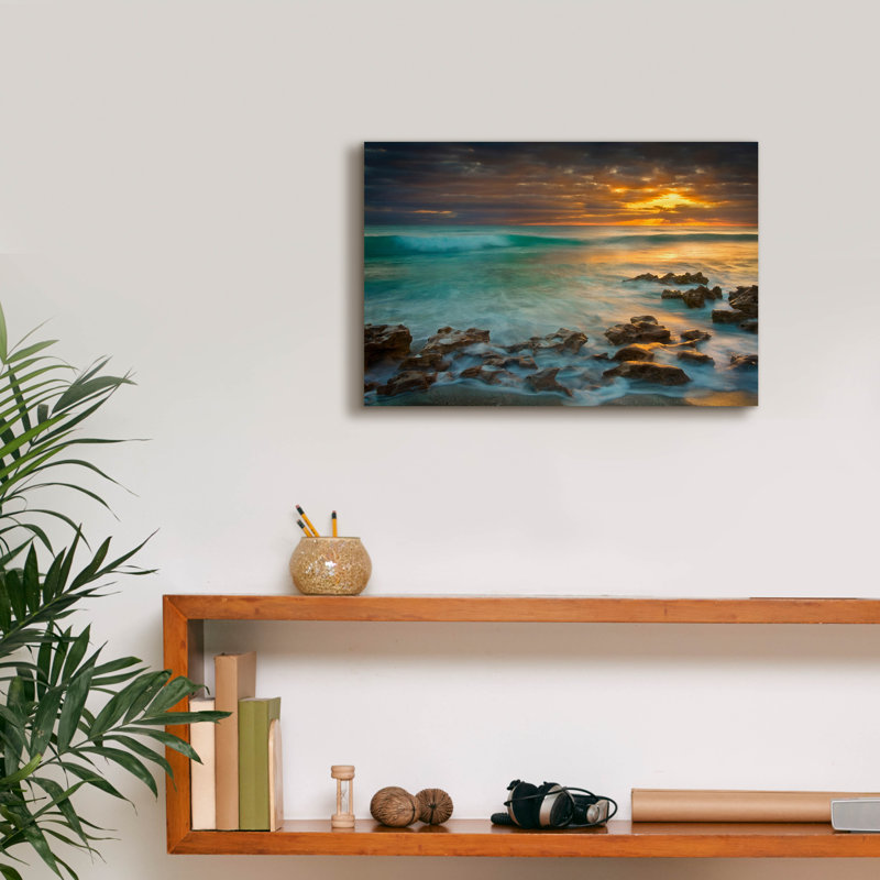 «Timeless» par Patrick Zephyr, art mural sur toile, H 12 po x l 18 po x P 0,75 po