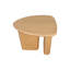 Table d'appoint de table fuselée (bois naturel)