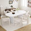 Ensemble de table de salle à manger 70 po avec chaises Velevt-259004730-259004731-259004676