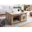 Solid Wood Four Leg Coffee Table with Storage-91339971