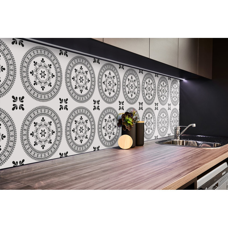 Self Adhesive Vinyl Splashback Sticker Wall Stickers 39,37x19,68 Inch Tile Peel and Stick Wall Tiles