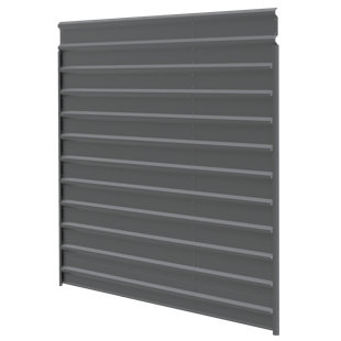 Ensemble de mur simple pour abri d'auto en acier Arrow