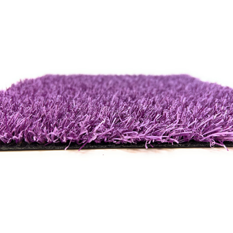 Tapis et tapis en gazon artificiel Diamond, H 0,8 po x l 79 po x P 180 po, Mauve