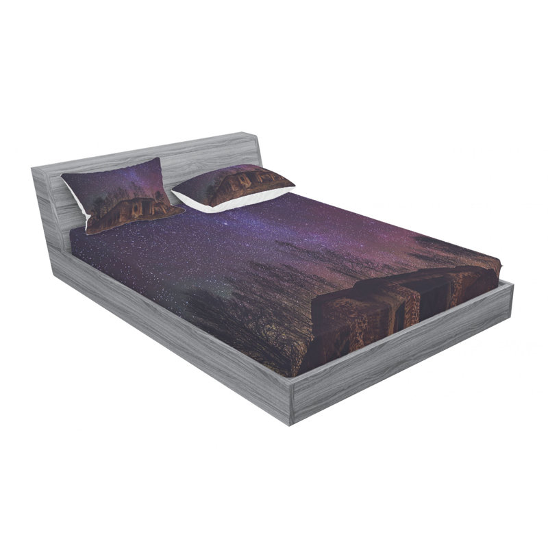 Microfiber Sheet Set, Full Sheet Set with Fitted Sheet