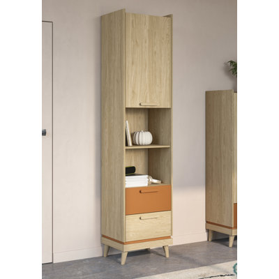 Holladay 50cm W 2 - Drawer Chest of Drawers