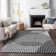 Machine Washable Indoor/Outdoor Chayden ACN1001 Gray