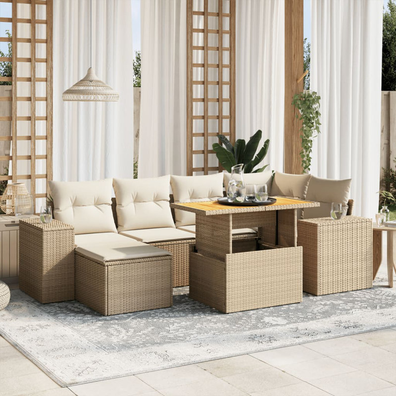 Ensemble de canapé de jardin Vidaxl