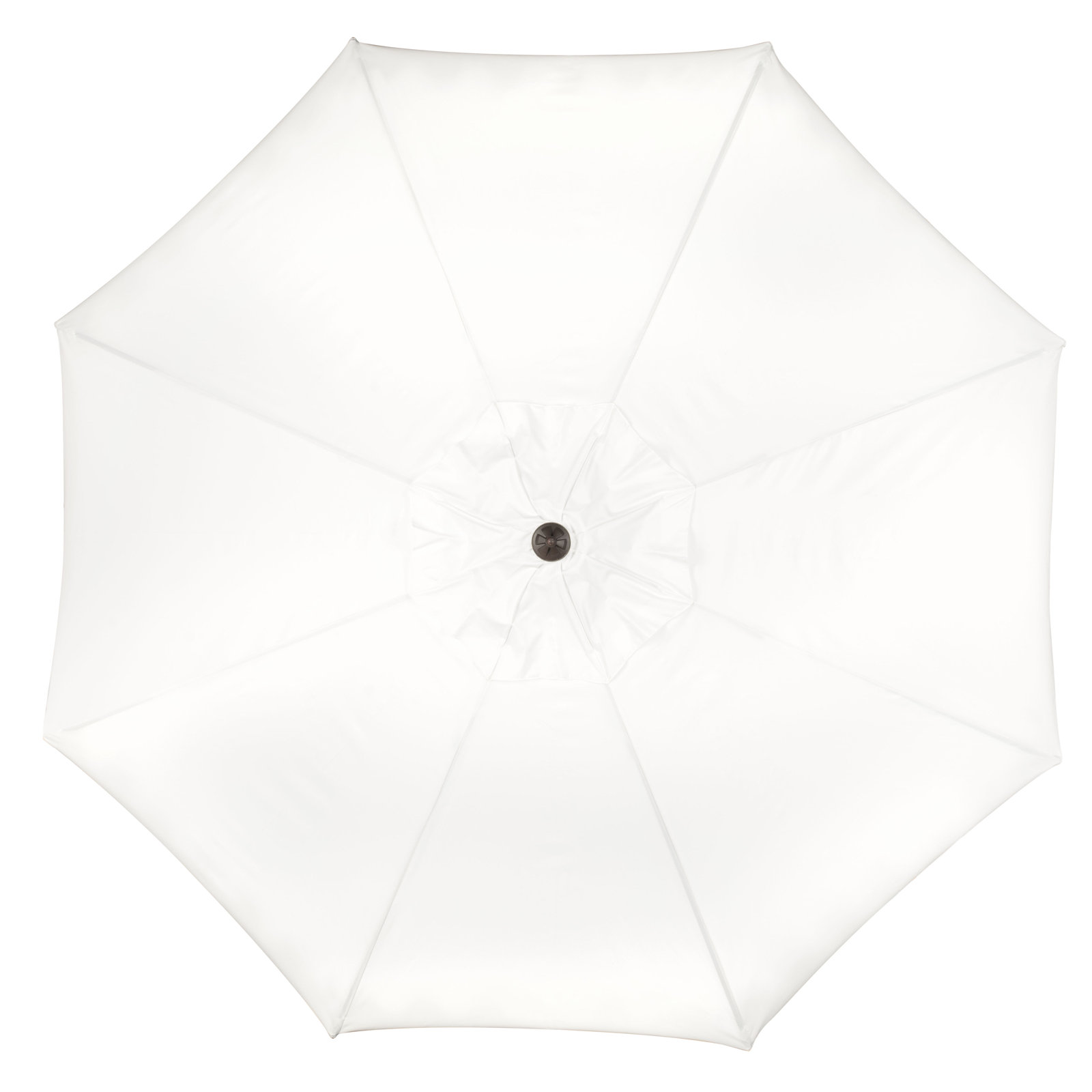 Teo 130'' Outdoor Umbrella,  White/Black