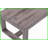Contemporary Rustic Wood Coffee Table for Living Room: Durable &amp; Easy to Assemble