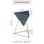 Table de bout moderne à motif géométrique-708732019