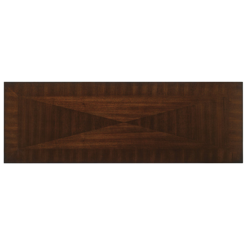 Chalamet Contemporary 50'' Brown Solid Wood Console Table