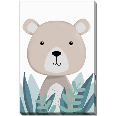 Bear Canvas Wall Art