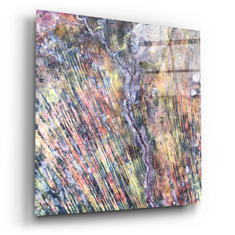 " The Optimist ", 36" H x 36" W x 0.12" D