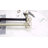 Eleby Adjustable 1" Single Crackle Glass Finials Curtain Rod-153158805-241029267