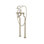 Edwardian™ Exposed 3 Handle Floor Mounted Clawfoot Tub Faucet