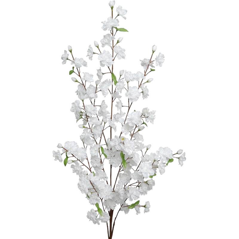 Branche de cerisier en fleurs 52 po - paquet de 6