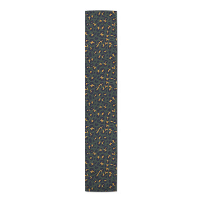 Dunihue Animal Print Cotton Blend Table Runner