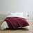 Sunbeam Queen Size Electric Heated Microplush Blanket In Garnet With Dual Digital Display Controllers – Ultra-soft, Machine Washable, 10 Heat Settings