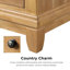 Table de chevet 3 tiroirs Getrude