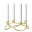 Season 3.54" Stainless Steel Tabletop Candelabra-46556750
