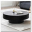 Table basse ronde avec piédestal robuste-990051730-990051740