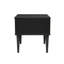 Solvay 45cm W Manufactured Wood Bedside Table-620361668