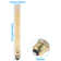 LED Vintage Filament Bulb T300, Tubular Edison Decorative Bulb Dimmable, E26 Base, Amber Soft Warm