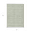 Tapis intérieur lavable rayé vert 10 pi x 14 pi