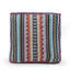 Pouf à rayures carrées 16 po Ali-1052576334