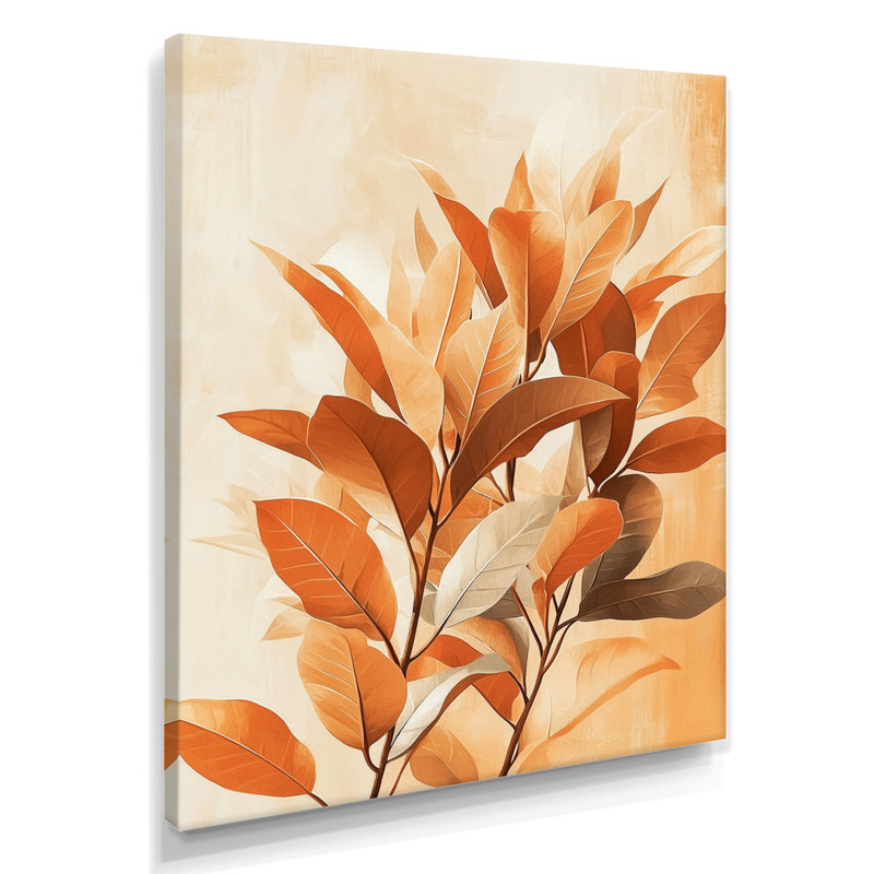 Skyler - impression sur toile florale, Wrapped Canvas, Does Not Apply, 20" H x 12" W