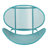 Andrighetti Outdoor Metal Mesh Shell Chairs-615870366