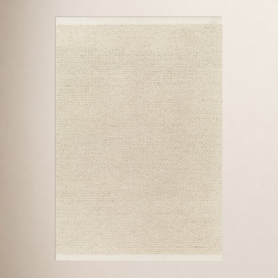 Rylee Hand-Woven Beige Rug