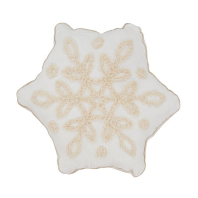 Snowflake Throw Pillow