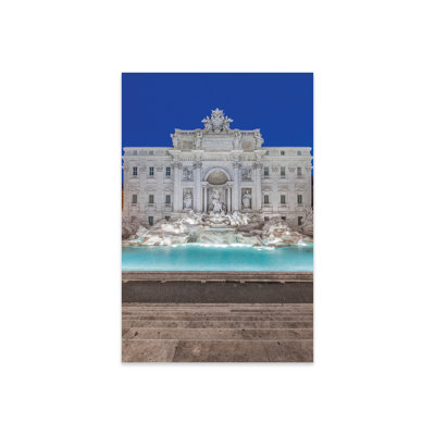 " Italy, Rome, Trevi Fountain At Dawn " by Rob Tilley