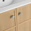 Armoire de salle de bain 24 po en contreplaqué de chêne - spacieuse et fonctionnelle pour une utilisation à long terme de votre meuble-lavabo-120994571