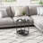 Eucleides Steel Tray Top End Table-827881743