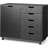 C-black 30.8“ Wide 5 Drawer Mobile File Cabinet-61177227