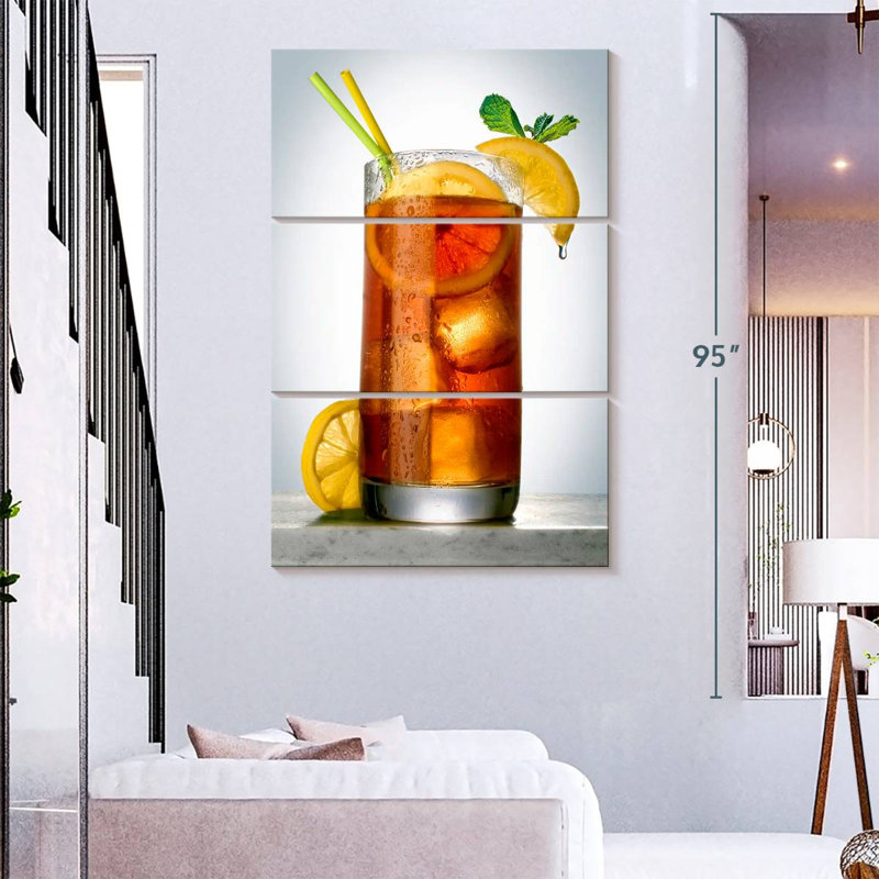 Verre à thé glacé Yarlin, H 74 po x l 48 po
