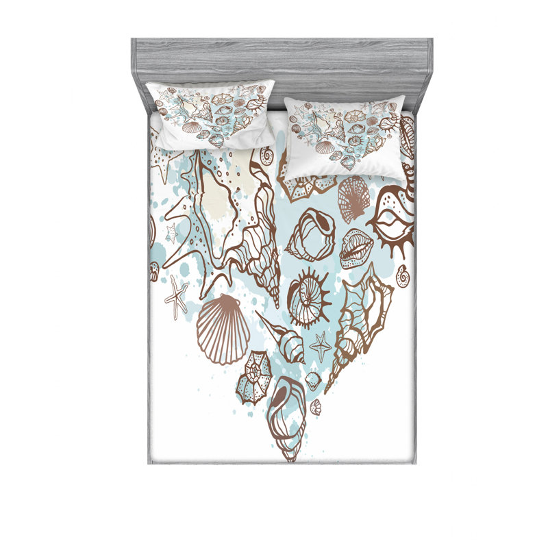 Microfiber Sheet Set, Full/Double Sheet Set with Fitted Sheet
